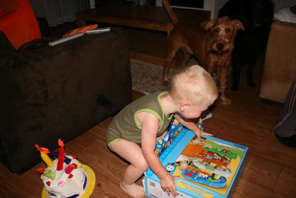 Jesse 2 jaar., geplaatst door mama Lizanne op 2007-08-17