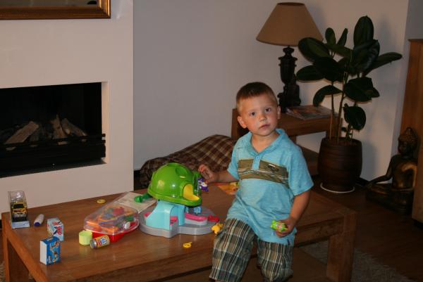 Jesse 2 jaar., geplaatst door mama Lizanne op 2007-08-18