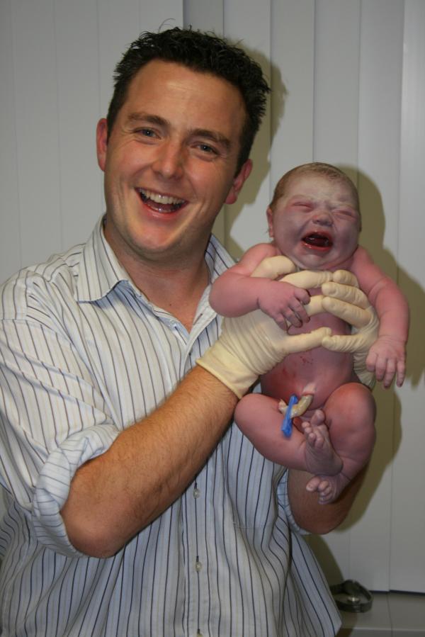 Alana net geboren., geplaatst door mama Lizanne op 2007-11-03