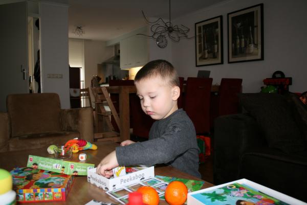 Merijn druk bezig., geplaatst door mama Lizanne op 2008-01-07