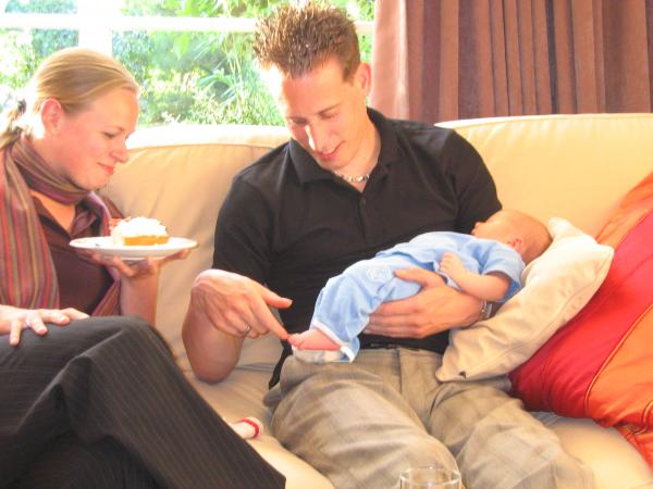 Kusters en Merijn 4, geplaatst door papa Boudewijn op 2004-06-12