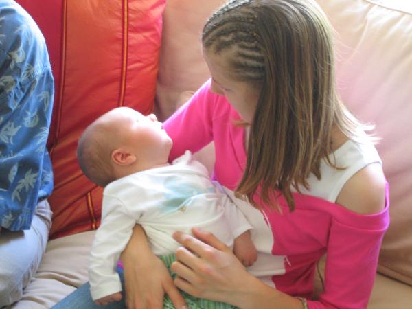 Merijn bij achternicht Melanie - 2, geplaatst door papa Boudewijn op 2004-06-29