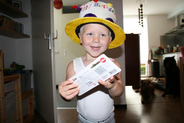 Jesse 3 jaar!, geplaatst door mama Lizanne op 2008-08-26