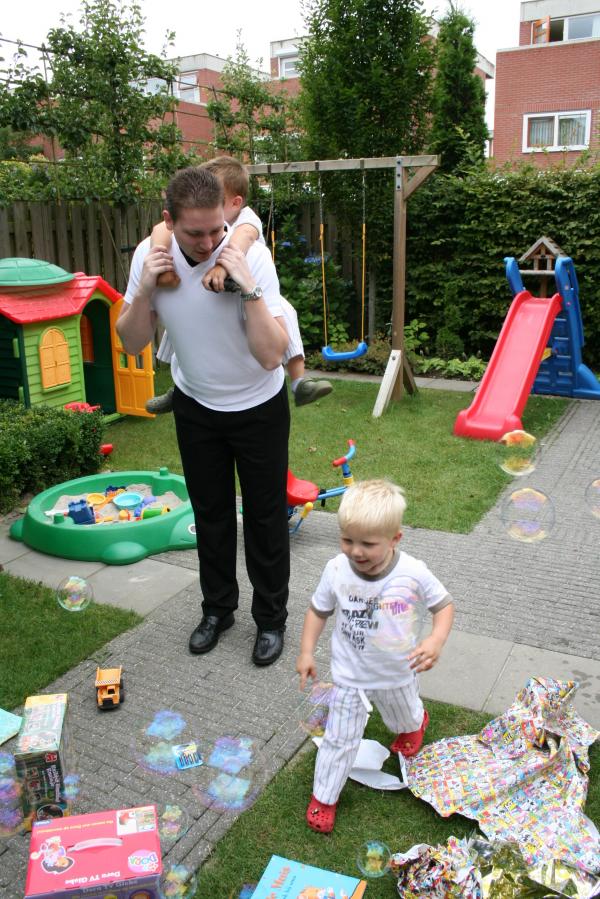 Jesse 3 jaar!, geplaatst door mama Lizanne op 2008-08-27