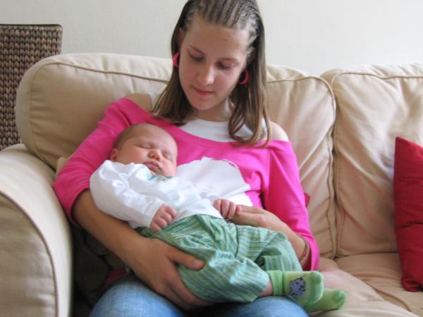 Merijn bij achternicht Melanie - 4, geplaatst door papa Boudewijn op 2004-06-29