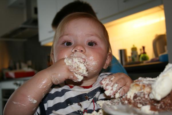 Alana 1 jaar!, geplaatst door mama Lizanne op 2008-11-11