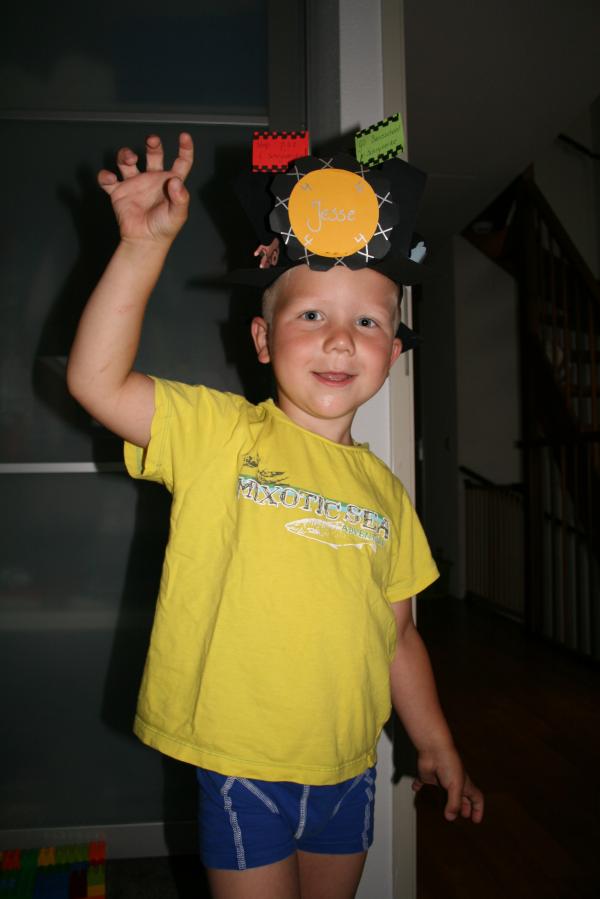 Jesse 4 jaar!, geplaatst door mama Lizanne op 2009-10-19