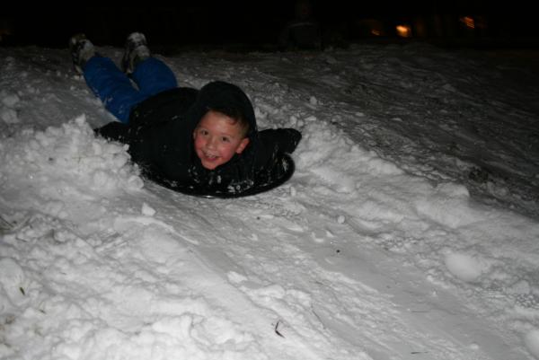 Wintersport aan de maasboulevard!, geplaatst door mama Lizanne op 2011-01-09