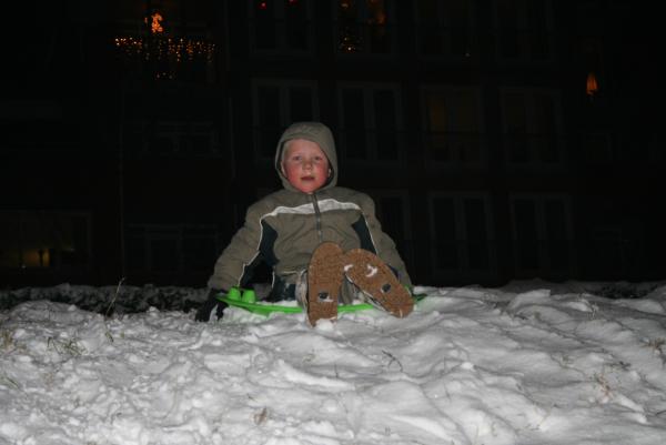 Wintersport aan de maasboulevard!, geplaatst door mama Lizanne op 2011-01-09