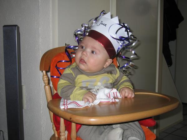 Merijn een half jaar., geplaatst door mama Lizanne op 2004-11-30