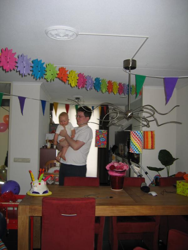 Merijn zijn 2e verjaardag!, geplaatst door mama Lizanne op 2006-05-29