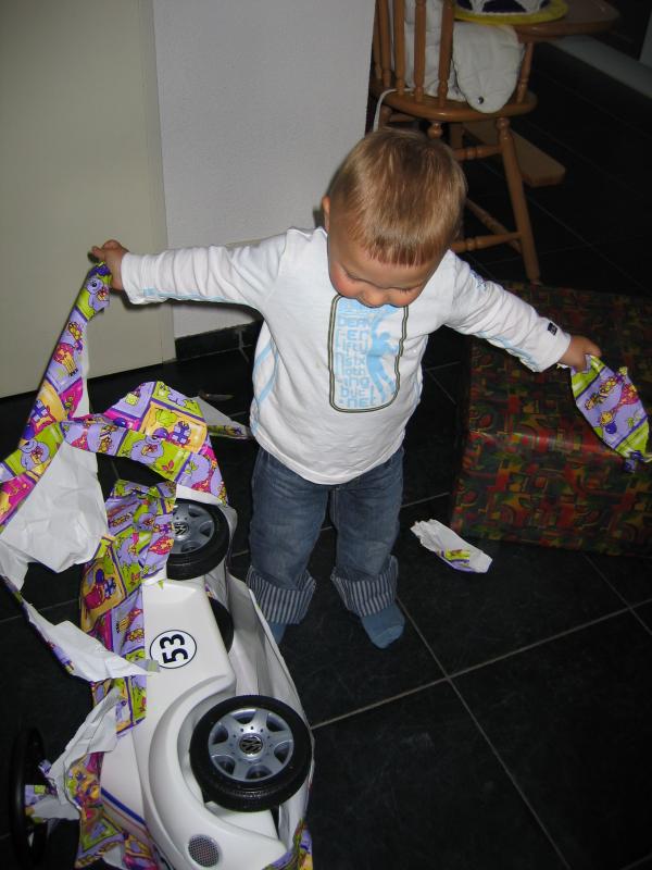 Merijn zijn 2e verjaardag!, geplaatst door mama Lizanne op 2006-05-29