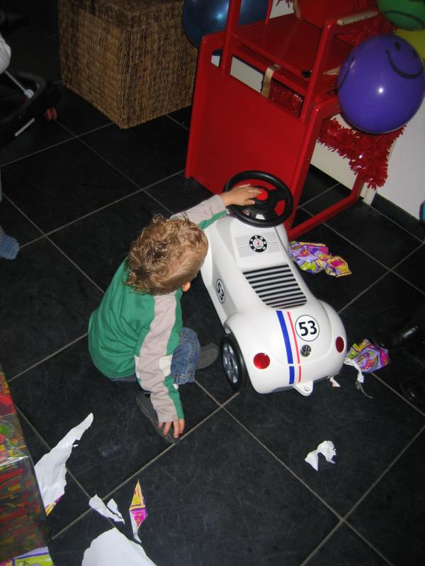 Merijn zijn 2e verjaardag!, geplaatst door mama Lizanne op 2006-05-29