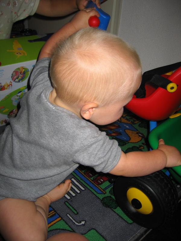 Jesse 1 jaar., geplaatst door mama Lizanne op 2006-08-11