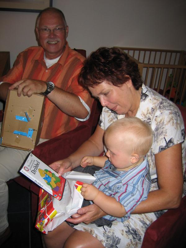 Jesse 1 jaar., geplaatst door mama Lizanne op 2006-08-19