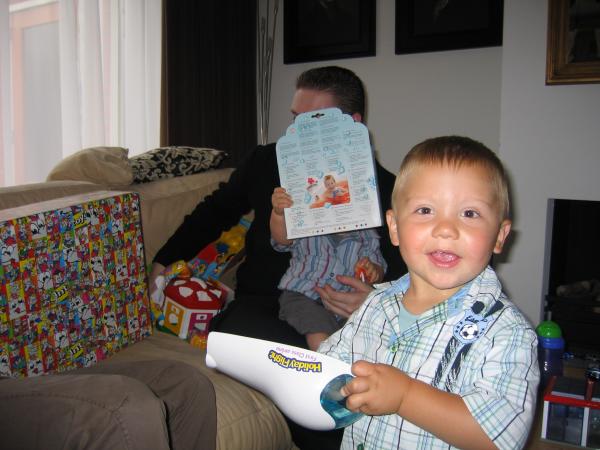 Jesse 1 jaar., geplaatst door mama Lizanne op 2006-08-19