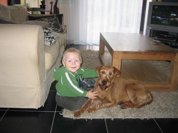 Jesse en Floyd., geplaatst door mama Lizanne op 2006-10-24