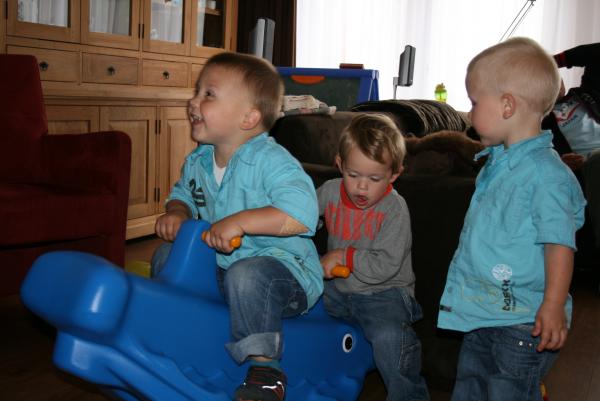 Merijn 3 jaar., geplaatst door mama Lizanne op 2007-05-29