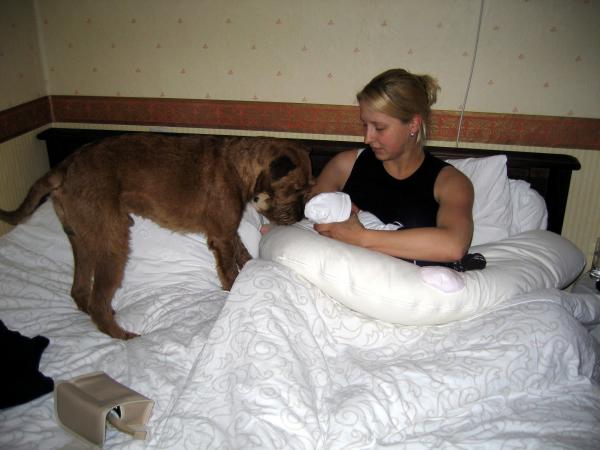 Floyd komt kijken, geplaatst door papa Boudewijn op 2004-06-08