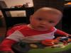 Merijn is serieus aan het kijken., geplaatst door mama Lizanne op 2005-02-16