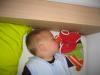 Merijn slaapt in zijn grote bed!, geplaatst door mama Lizanne op 2006-06-01