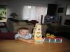 Merijn blij met zijn toren., geplaatst door mama Lizanne op 2006-10-11