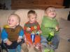 Merijn, Jesse en Thijme samen op de bank., geplaatst door mama Lizanne op 2006-10-17