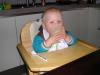 Jesse toetje eten bij Oma en Opa Janssen., geplaatst door mama Lizanne op 2006-10-26
